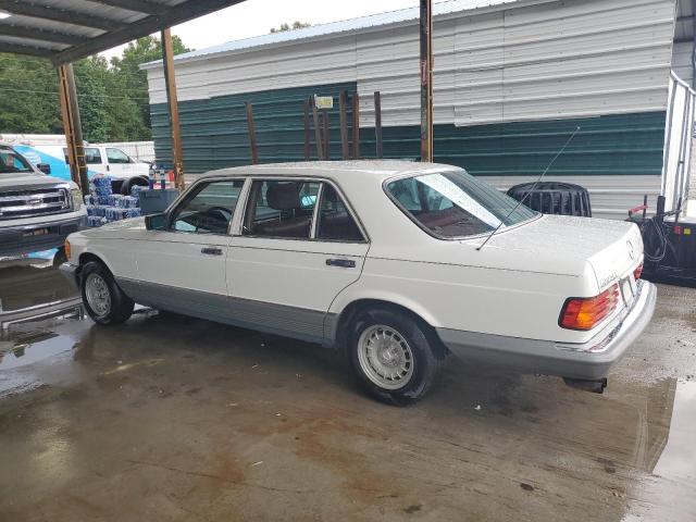 MERCEDES-BENZ 500 SEL 1985 white sedan 4d gas WDBCA37D9FA174946 photo #3