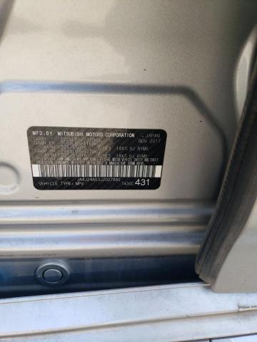 2018 MITSUBISHI OUTLANDER JA4J24A53JZ027880