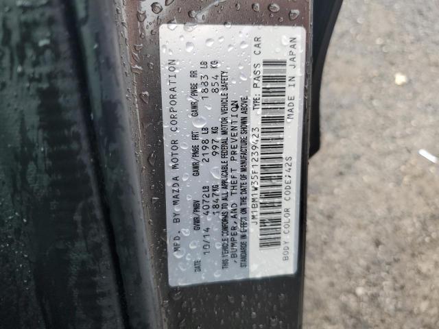 2015 MAZDA 3 GRAND TO JM1BM1W35F1239423