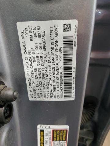 2019 HONDA CR-V EXL 2HKRW2H80KH668785