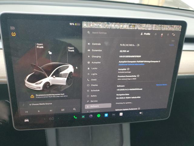 2022 TESLA MODEL 3 5YJ3E1EA0NF376311
