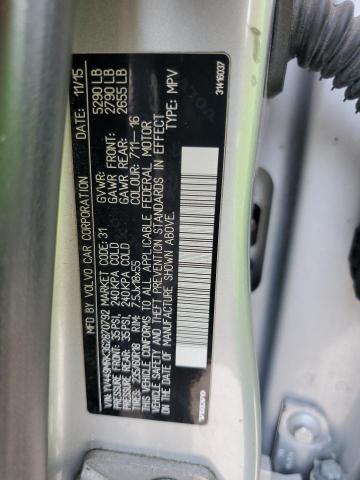 2016 VOLVO XC60 T6 PR YV449MRK3G2870792