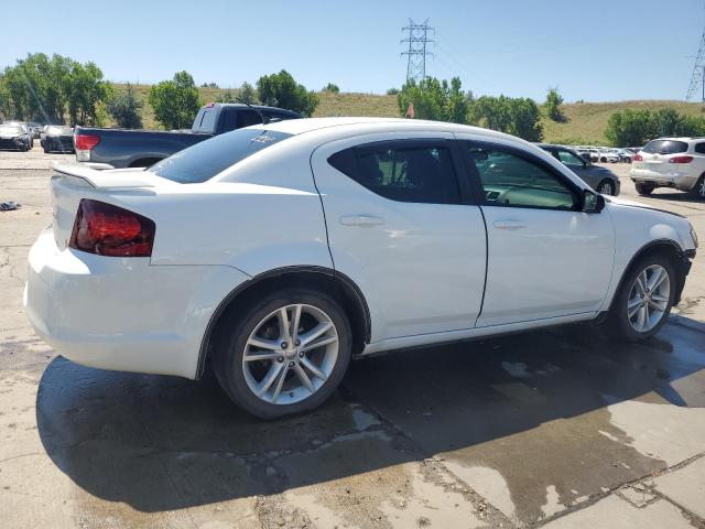 DODGE AVENGER SE 2014 white  flexible fuel 1C3CDZAG0EN112734 photo #4