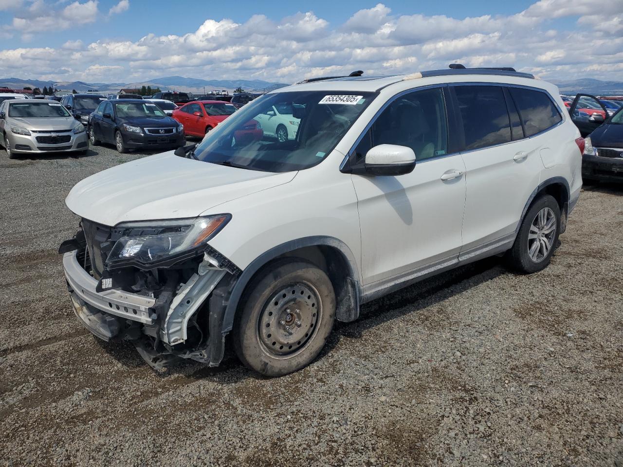 Lot #3211005564 2017 HONDA PILOT EXL