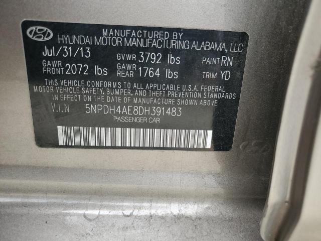 2013 HYUNDAI ELANTRA GL - 5NPDH4AE8DH391483