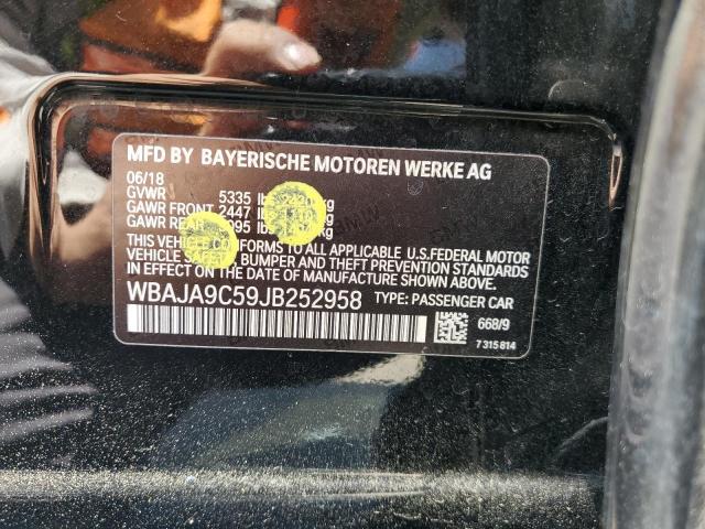 2018 BMW 530E - WBAJA9C59JB252958