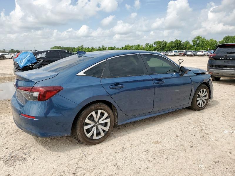 HONDA CIVIC LX 2025 blue  gas 2HGFE2F20SH541081 photo #4