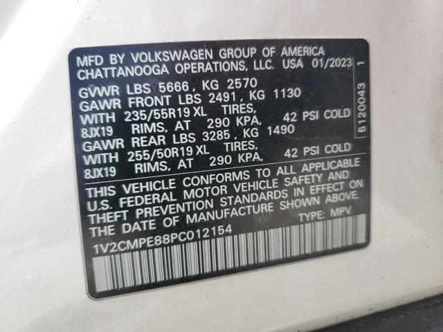 2023 VOLKSWAGEN ID.4 PRO 1V2CMPE88PC012154