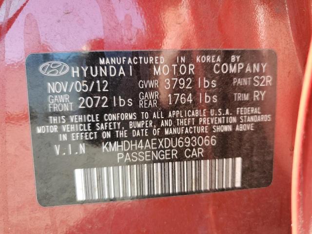 2013 HYUNDAI ELANTRA GL - KMHDH4AEXDU693066