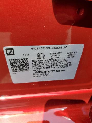 2023 CADILLAC CT5 PREMIU 1G6DN5RW7P0136369