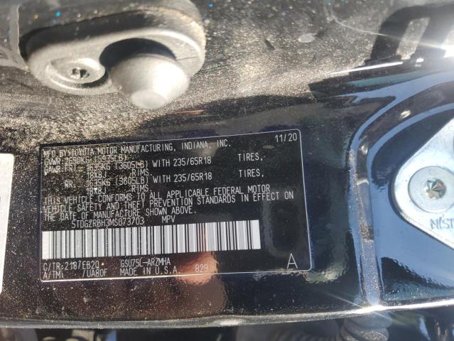 2021 TOYOTA HIGHLANDER 5TDGZRBH3MS073703