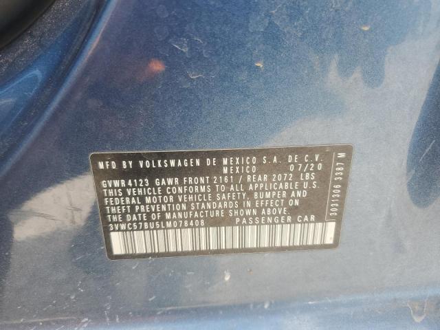 2020 VOLKSWAGEN JETTA S 3VWC57BU5LM078408