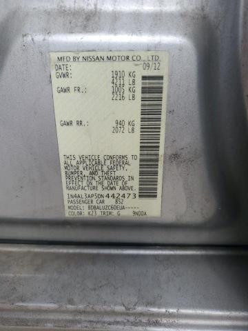 2013 NISSAN ALTIMA 2.5 - 1N4AL3AP5DN442473