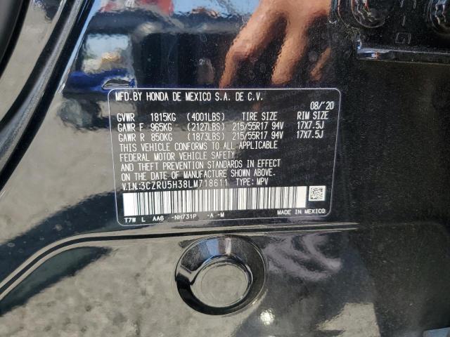 2020 HONDA HR-V LX 3CZRU5H38LM718611