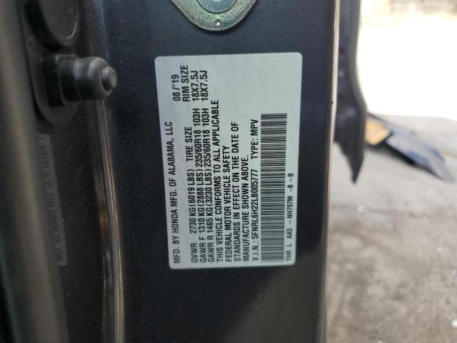 2020 HONDA ODYSSEY LX 5FNRL6H22LB005777