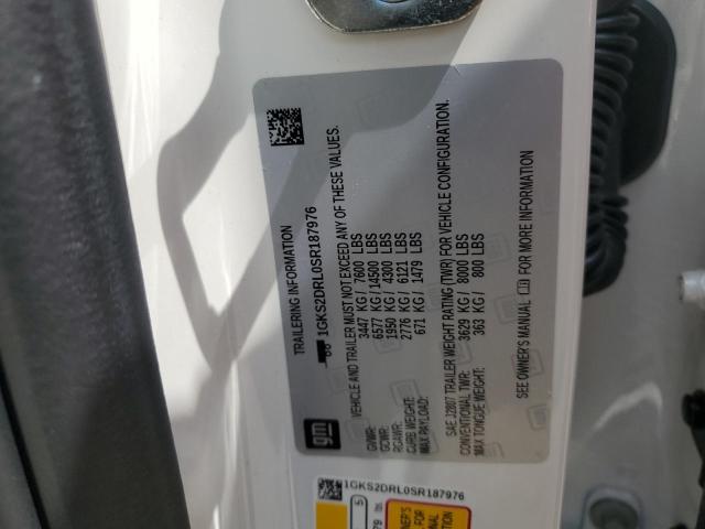 2025 GMC YUKON DENA 1GKS2DRL0SR187976