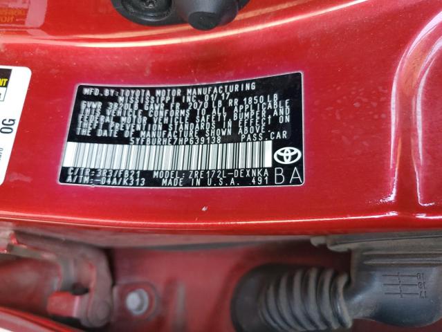 2017 TOYOTA COROLLA L 5YFBURHE7HP639138
