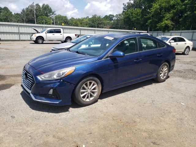 HYUNDAI SONATA 2019 blue  gas 5NPE24AA3KH774277 photo #1