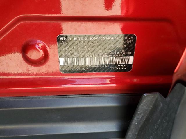 2022 MITSUBISHI ECLIPSE CR JA4ASVAA7NZ027874