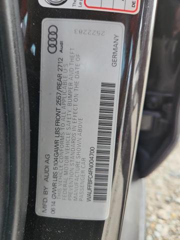 2015 AUDI A6 PREMIUM WAUFFBFC4FN004700