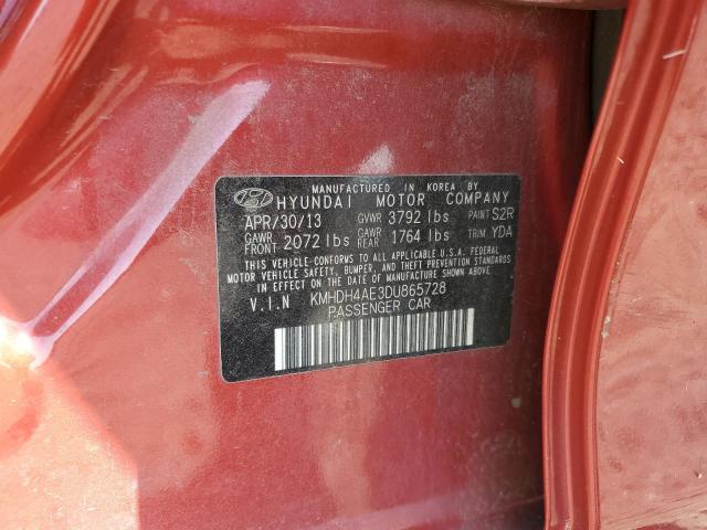 2013 HYUNDAI ELANTRA GL #3285538276