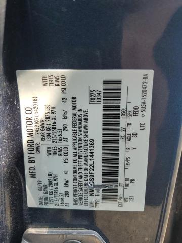 2020 FORD TRANSIT CO NM0GS9F22L1441369