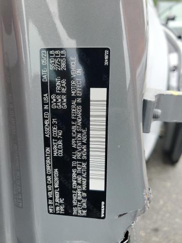 2024 VOLVO S60 PLUS 7JRH60FL1RG281394