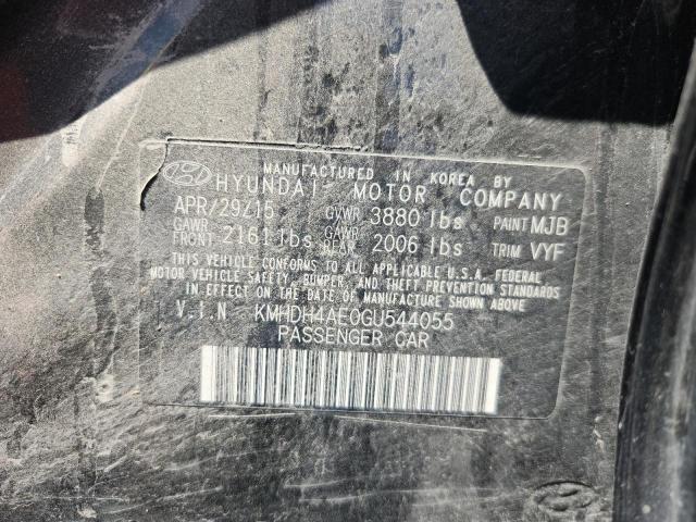 2016 HYUNDAI ELANTRA SE KMHDH4AE0GU544055