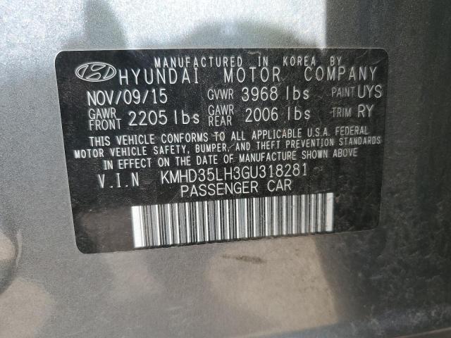 2016 HYUNDAI ELANTRA GT - KMHD35LH3GU318281