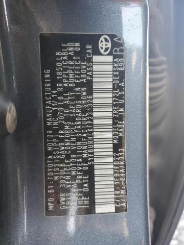2015 TOYOTA COROLLA L - 5YFBURHEXFP231326