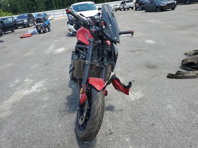 KAWASAKI ZR900 2018 red  gas JKAZR2B13JA002815 photo #3