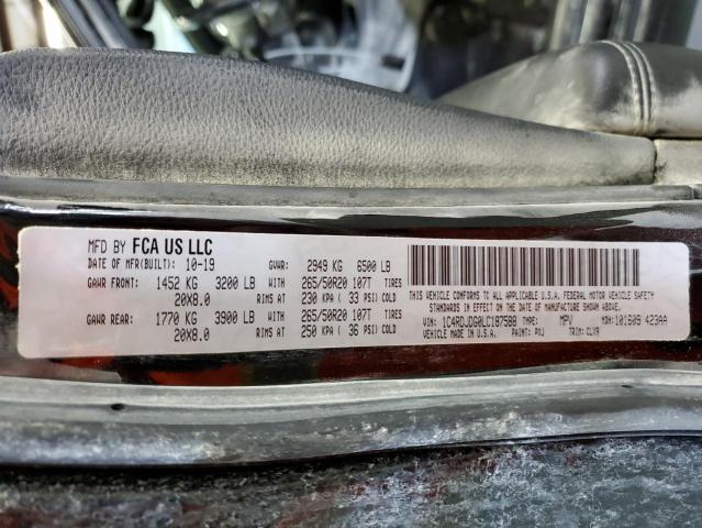 2020 DODGE DURANGO GT 1C4RDJDG0LC187588