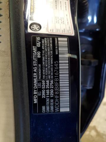 2015 MERCEDES-BENZ E 350 4MAT WDDHF8JB8FB167645