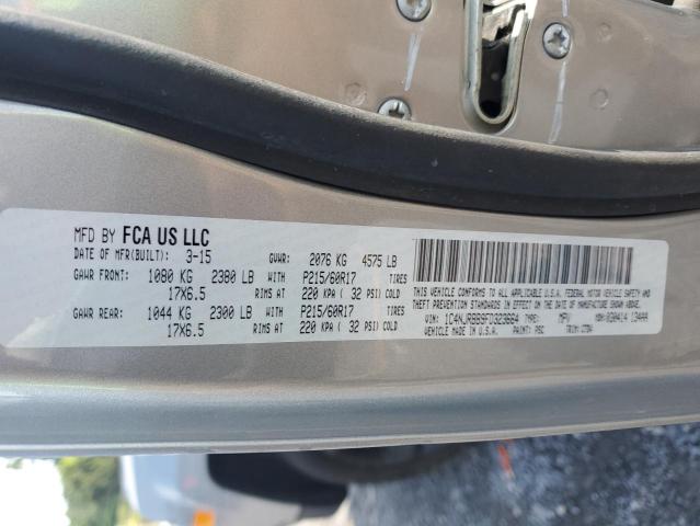 2015 JEEP PATRIOT SP 1C4NJRBB9FD323664