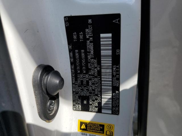 2016 TOYOTA HIGHLANDER XLE #3301807346