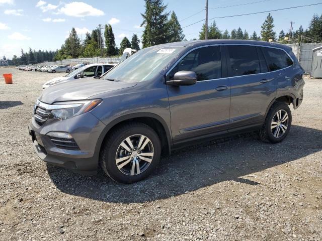 HONDA PILOT EXLN 2016 gray  gas 5FNYF6H78GB092363 photo #1