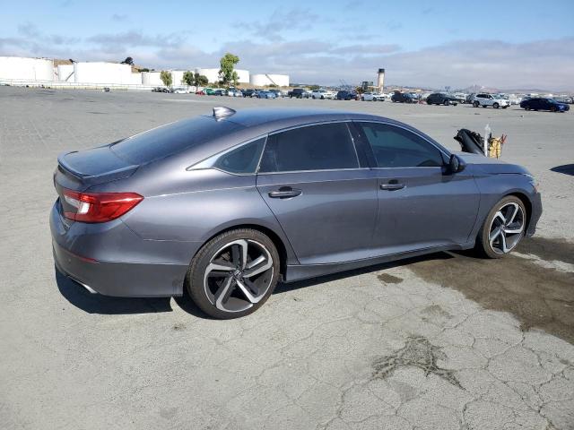 HONDA ACCORD SPORT 2019 gray  gas 1HGCV1F34KA063882 photo #4