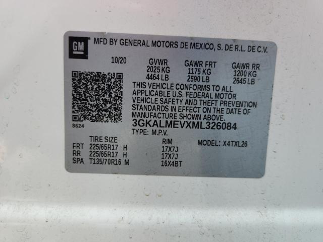 2021 GMC TERRAIN SL 3GKALMEVXML326084