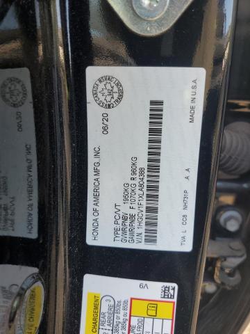 2020 HONDA ACCORD LX 1HGCV1F1XLA804388