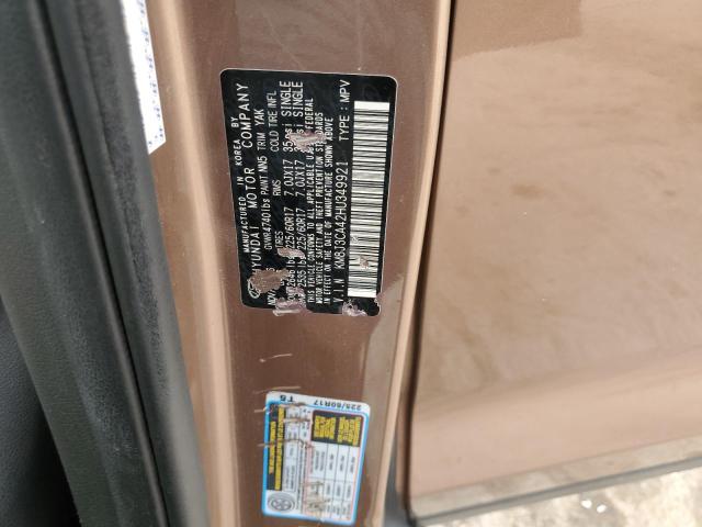 2017 HYUNDAI TUCSON LIM - KM8J3CA42HU349921