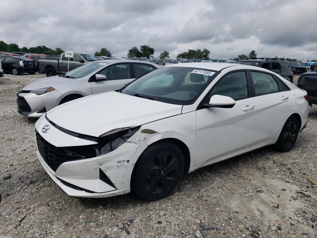 HYUNDAI ELANTRA BLUE