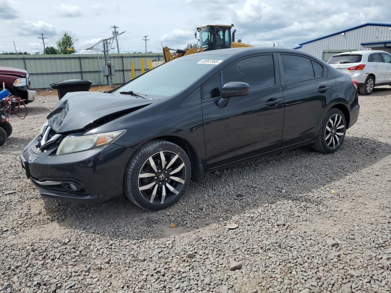 Lot #3304516530 2015 HONDA CIVIC SE