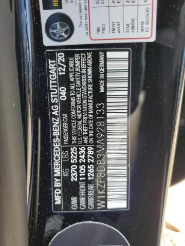 2021 MERCEDES-BENZ E 350 - W1KZF8DB3MA928133