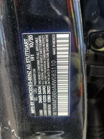 2021 MERCEDES-BENZ GLB AMG 35 W1N4M5BB6MW083110