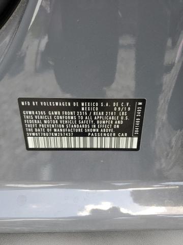 2019 VOLKSWAGEN JETTA GLI 3VW6T7BU7KM257437