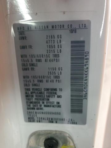 2019 NISSAN NV200 2.5S - 3N6CM0KN4KK694890