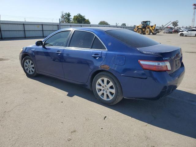 TOYOTA CAMRY HYBR 2007 blue sedan 4d hybrid engine JTNBB46K973009724 photo #3