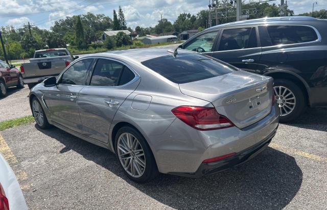 GENESIS G70 ELITE 2021 gray  gas KMTG34LAXMU074866 photo #4
