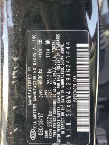 2018 KIA OPTIMA SX 5XXGW4L29JG241444