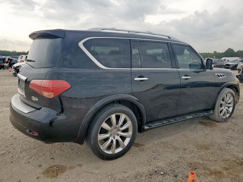 INFINITI QX56 2012 black 4dr spor gas JN8AZ2NF2C9515699 photo #4